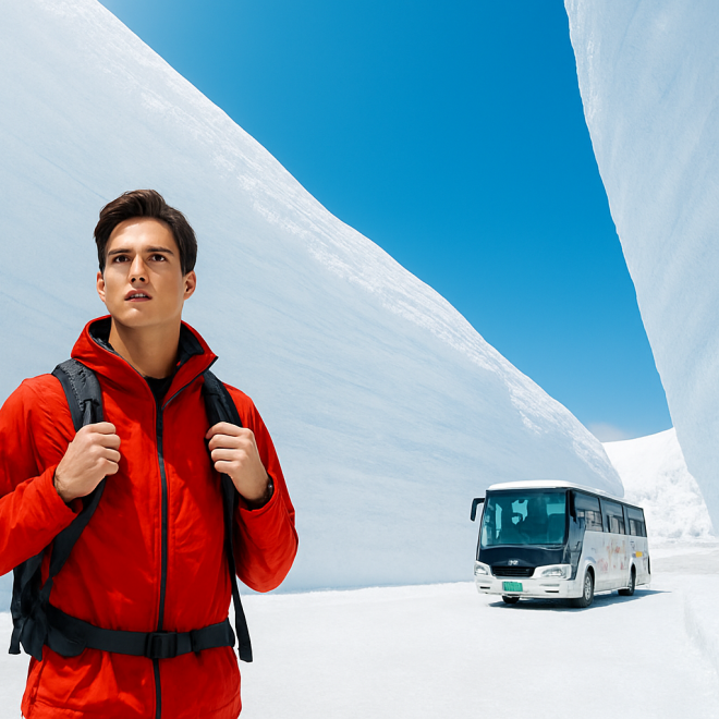 酷航-立山黑部雪壁5日